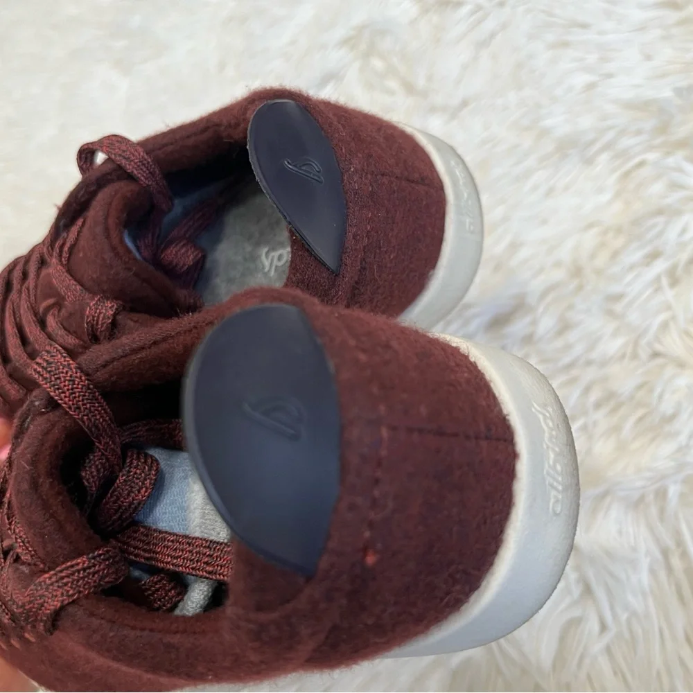 Allbirds women‎ pipper hazy burgundy shoe size 5
